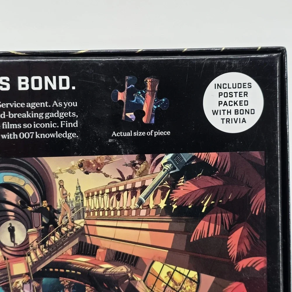 The World of James Bond: A 1000-piece Jigsaw Puzzle‎ by Laurence King Publishing
